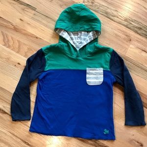 Mini Boden Reversible Hooded Tee
